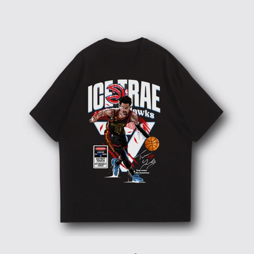 Image of Oversized Boxy Tee - NBA Ice Trae