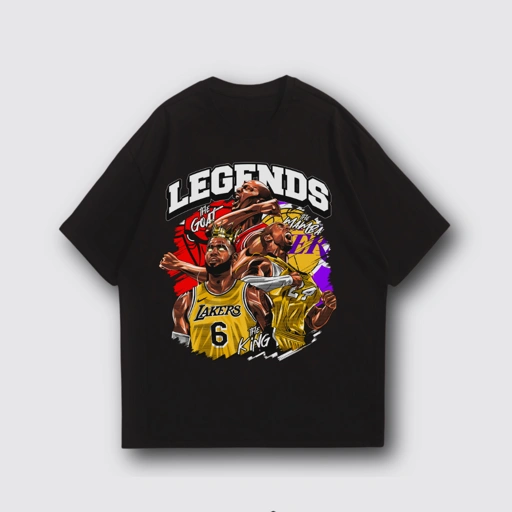 Image of Oversized Boxy Tee - NBA The Legends