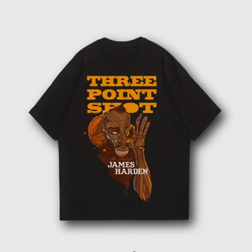 Image of Oversized Boxy Tee - NBA James Harden