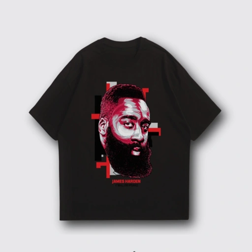 Image of Oversized Boxy Tee - NBA J Harden