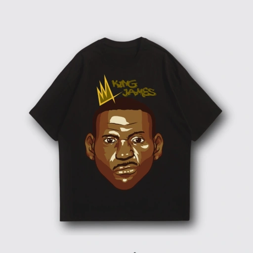 Image of Oversized Boxy Tee - NBA King James