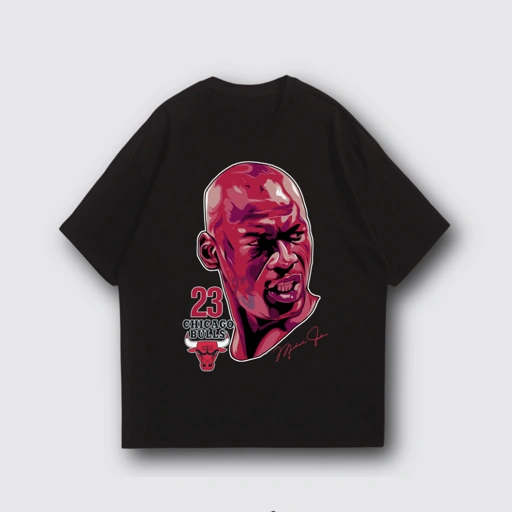 Image of Oversized Boxy Tee - NBA Michael Jordan