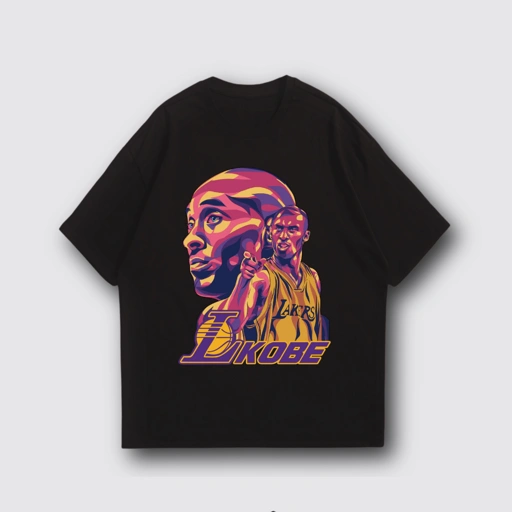 Image of Oversized Boxy Tee - NBA Kobe