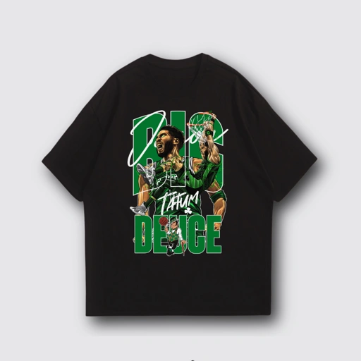Image of Oversized Boxy Tee - NBA Big Deuce