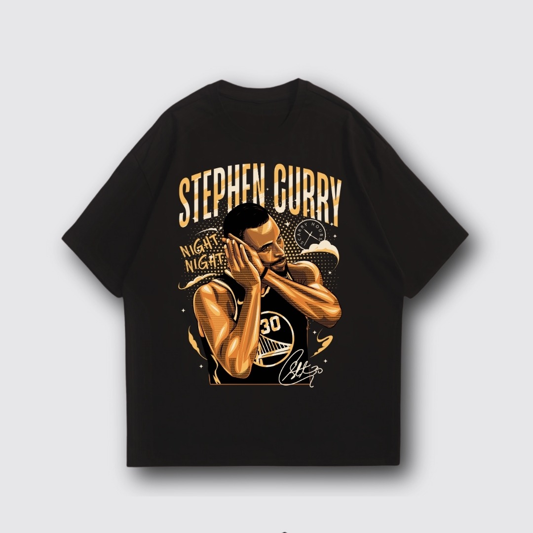Oversized Boxy Tee - NBA Stephen Curry