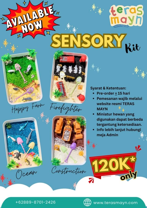 Image of SPECIAL DIY SENSORY KIT by TERAS MAYN
