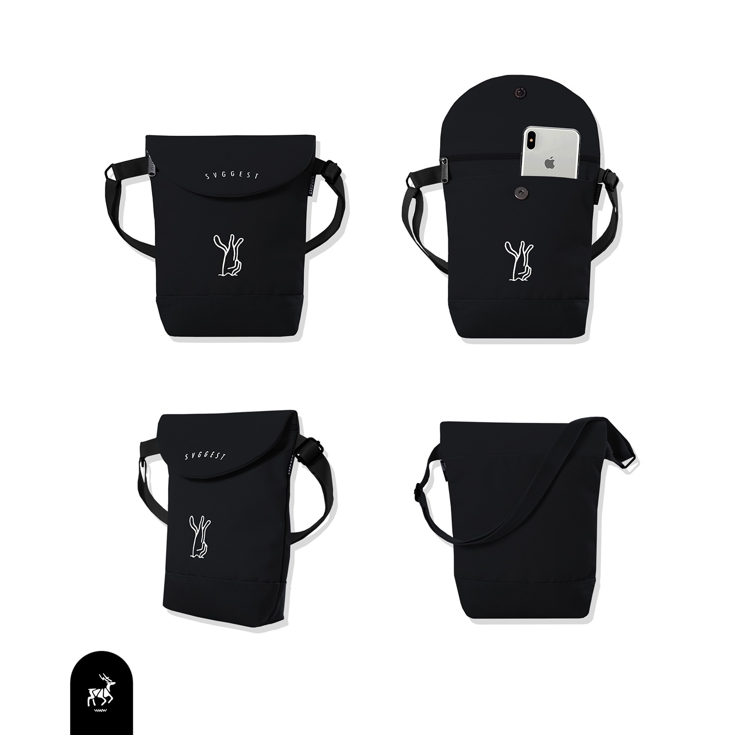 Svggest Mini Sling Bag Fox