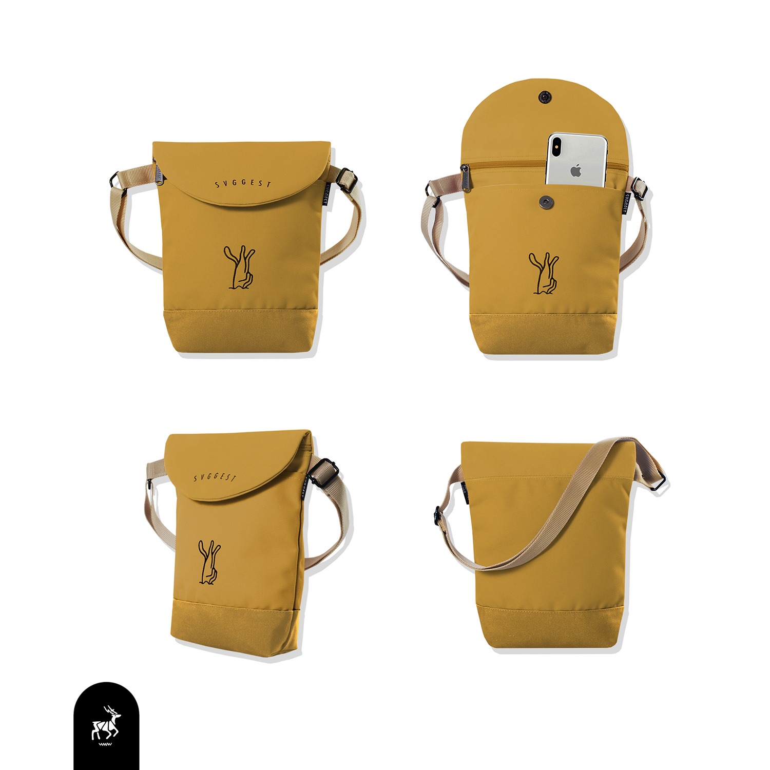 Svggest Mini Sling Bag Fox