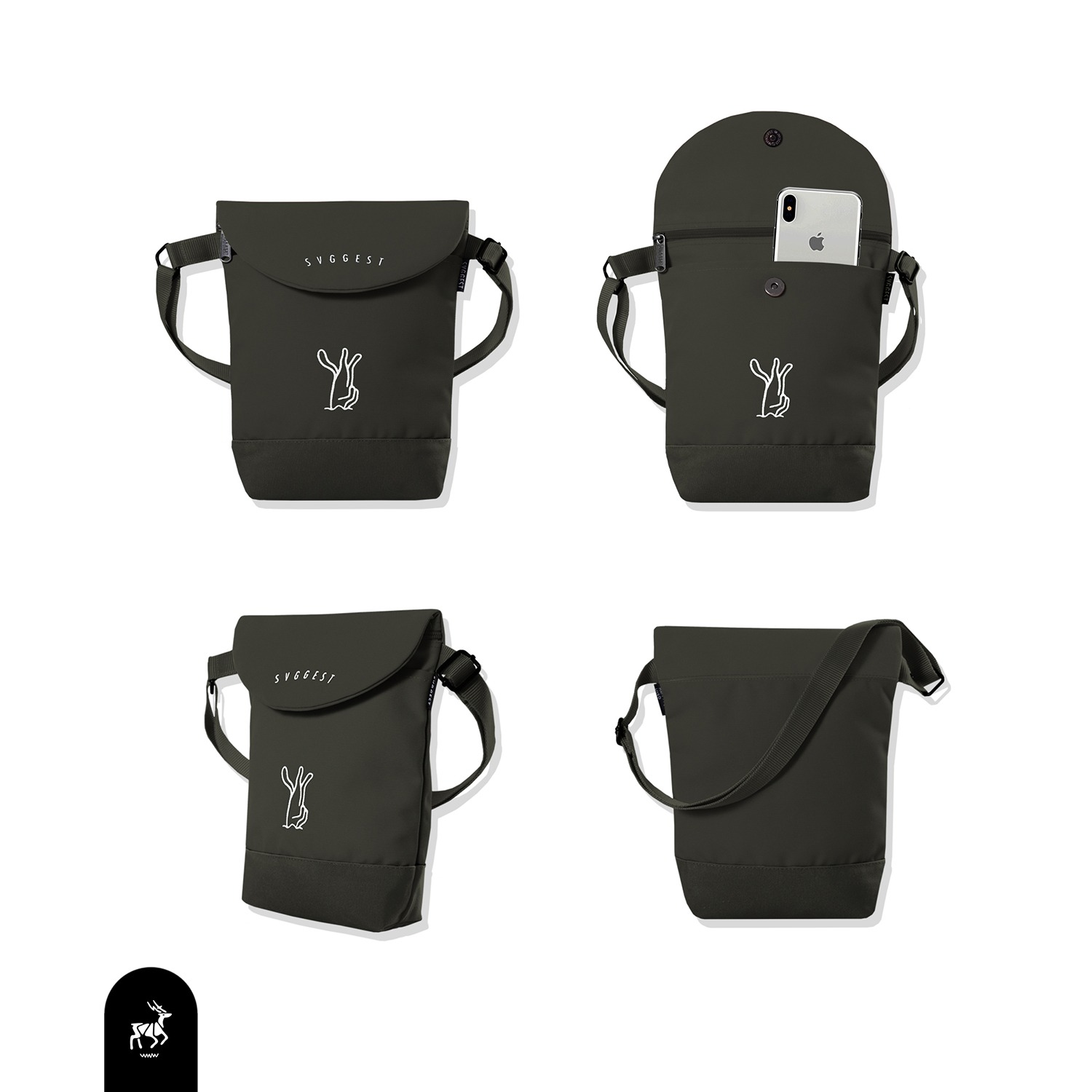 Svggest Mini Sling Bag Fox