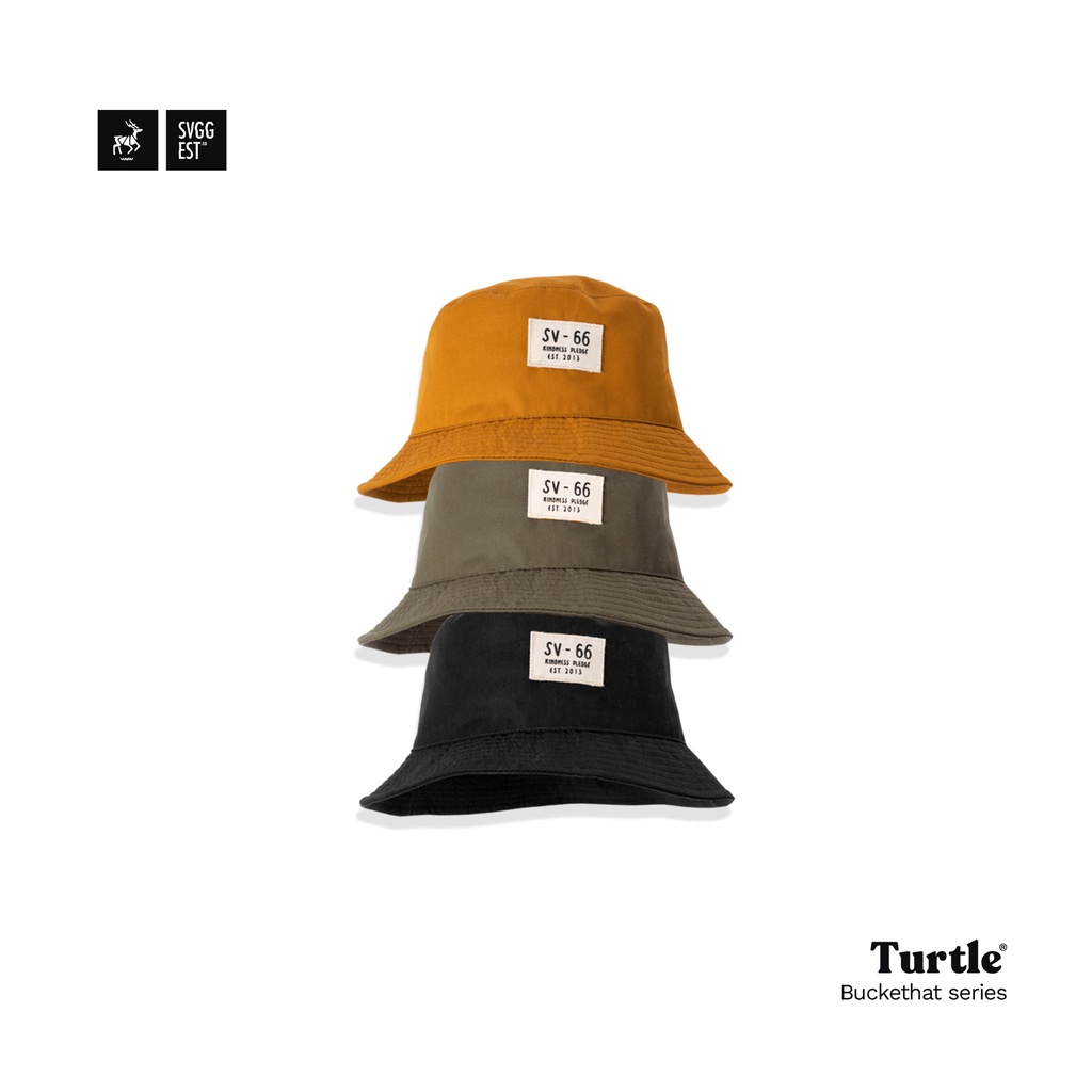 Svggest Bucket Hat Turtle