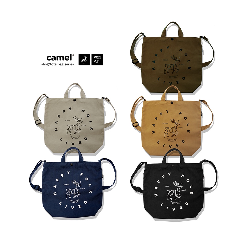 Svggest Sling Bag/ Tote Bag Camel