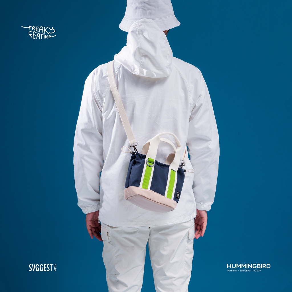Svggest Freaky Feather Series Sling Bag