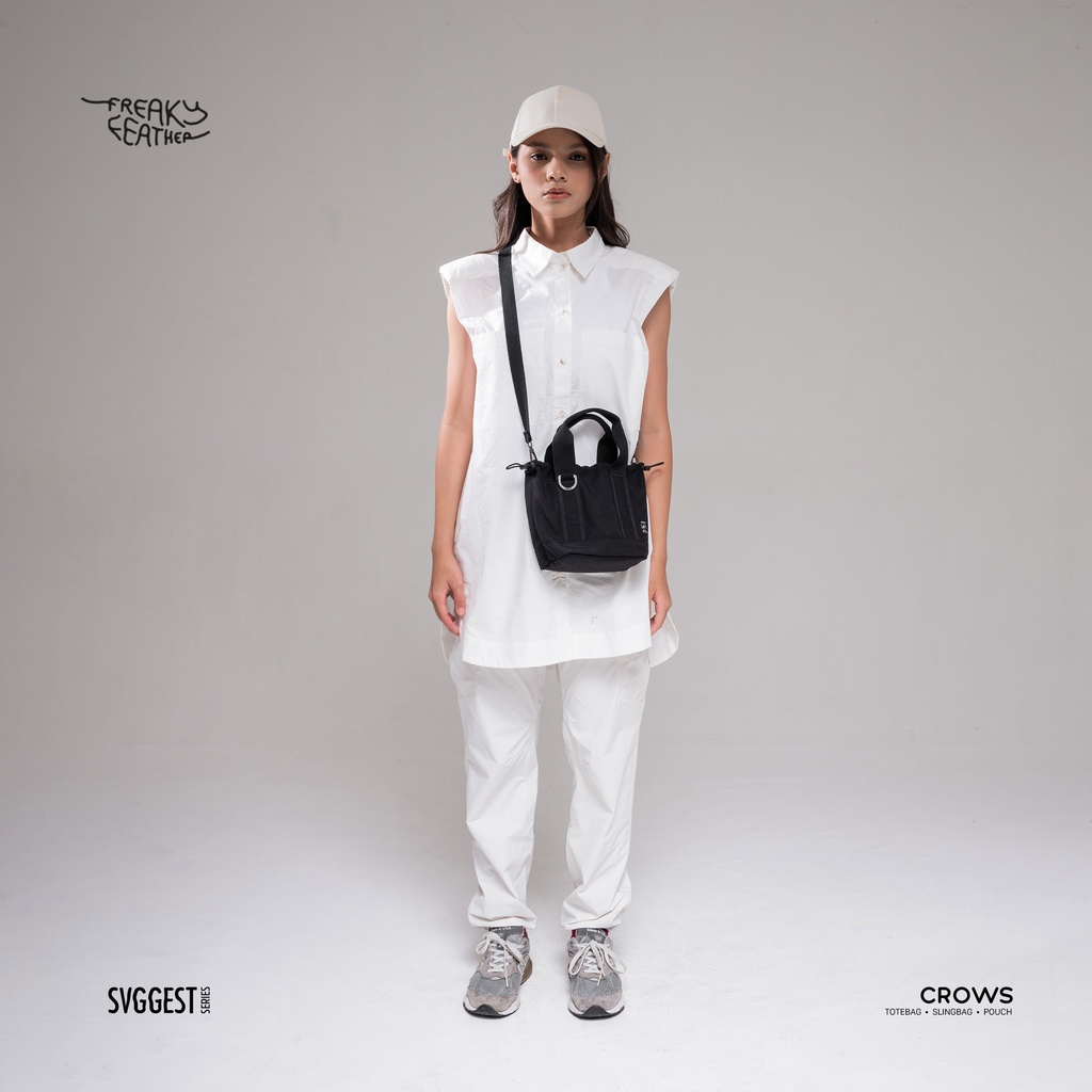 Svggest Freaky Feather Series Sling Bag