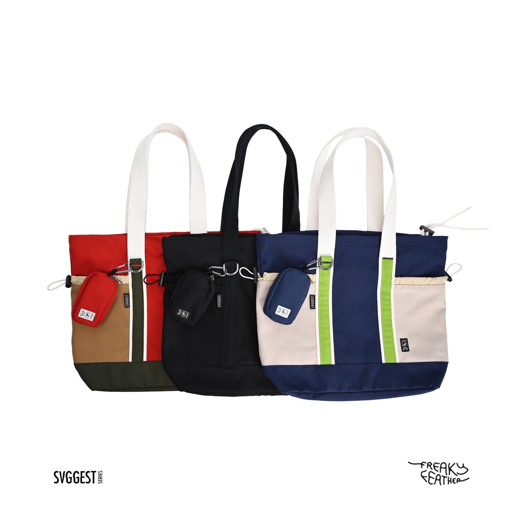 Svggest Freaky Feather Series Tote Bag