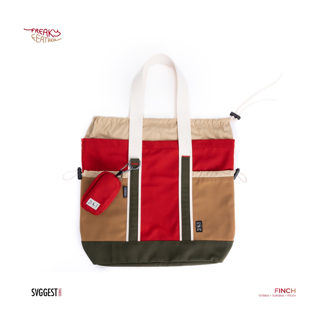 Svggest Freaky Feather Series Tote Bag