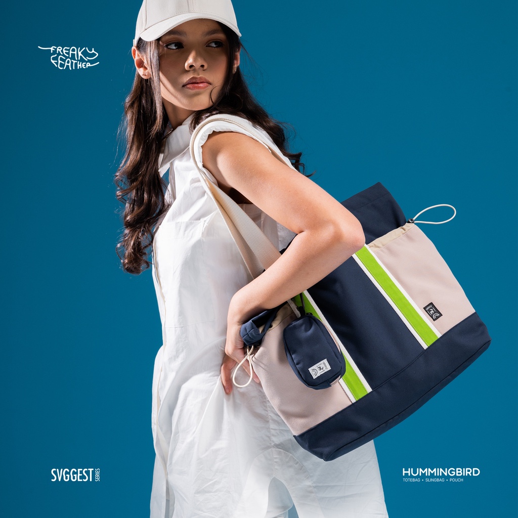 Svggest Freaky Feather Series Tote Bag