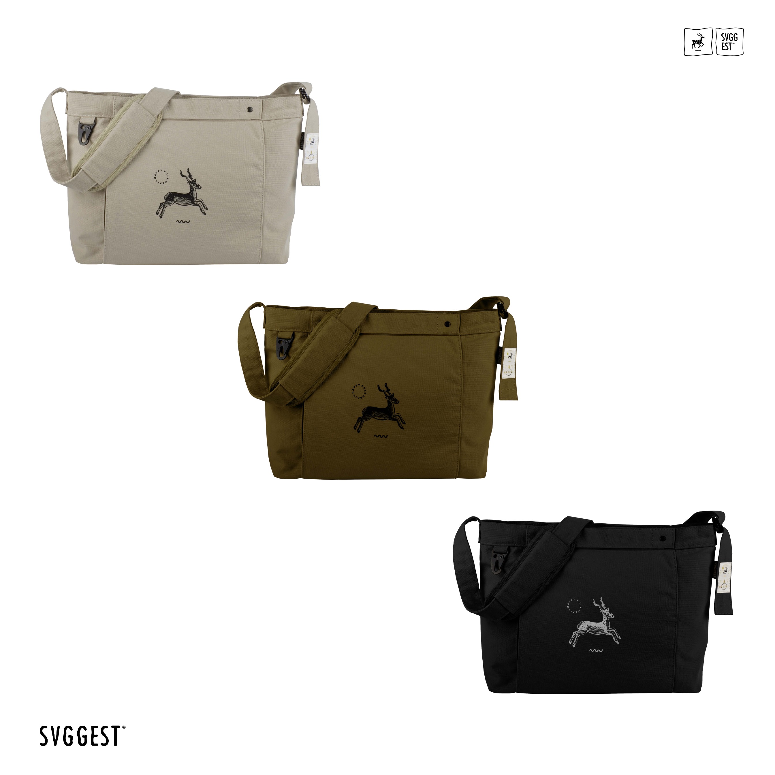 Svggest Messenger Bag Deerwood 