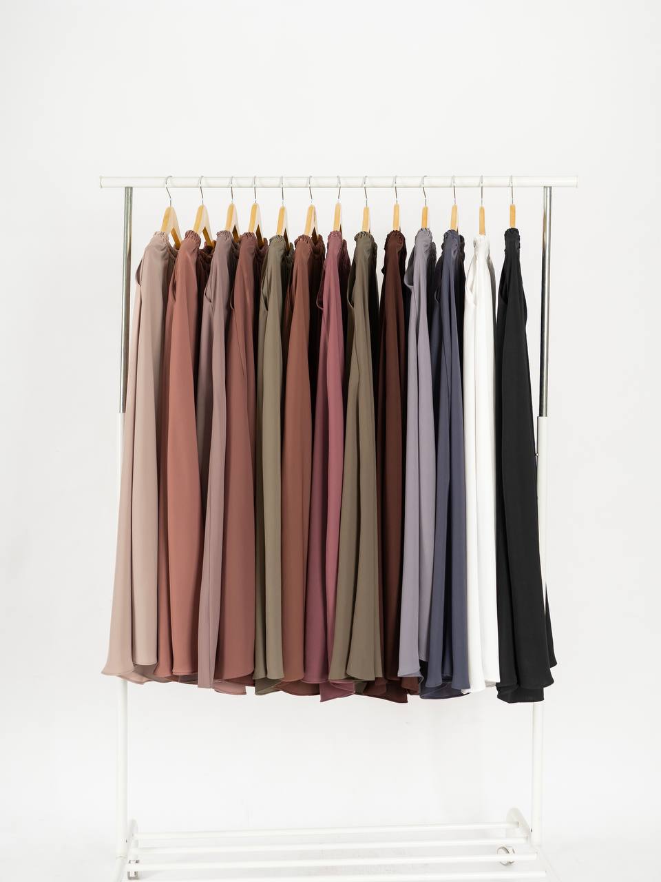 Azmiza - Basic Skirt Sahara (ROK ONLY) (Rok Full Karet Up To Jumbo Size Bahan Sahara Platinum)