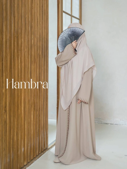 Azmiza-Hambra-Abaya Bordir Dress Bordir Dress Bordir Muslimah
