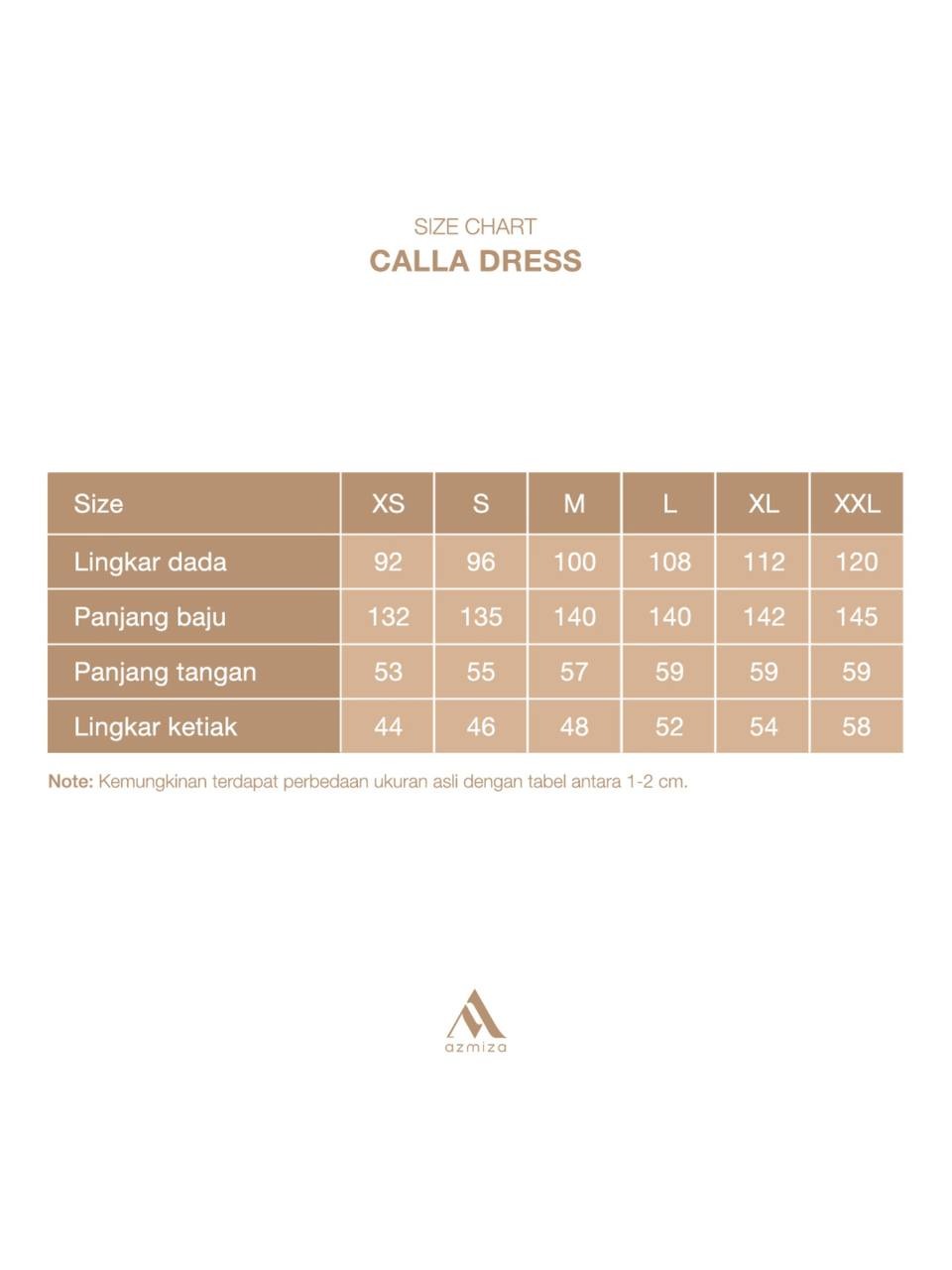 Azmiza-Calla Dress-Dress Tangan Pita Ribbon Sleeve Daily Umroh Haji Busui Friendly