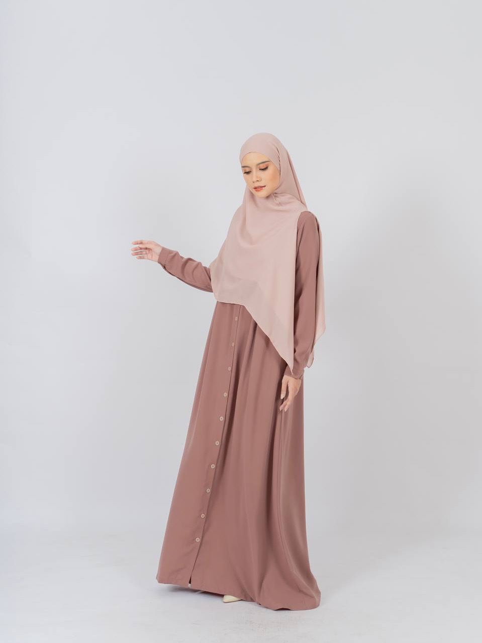 Azmiza - Seya Dress (Daily Special Occasion Dress Bahan Sahara Platinum)