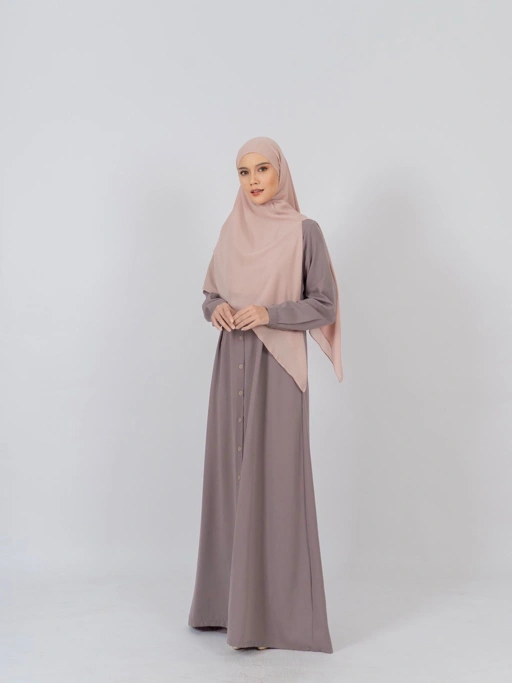 Image of Azmiza - Seya Dress (Daily Special Occasion Dress Bahan Sahara Platinum)