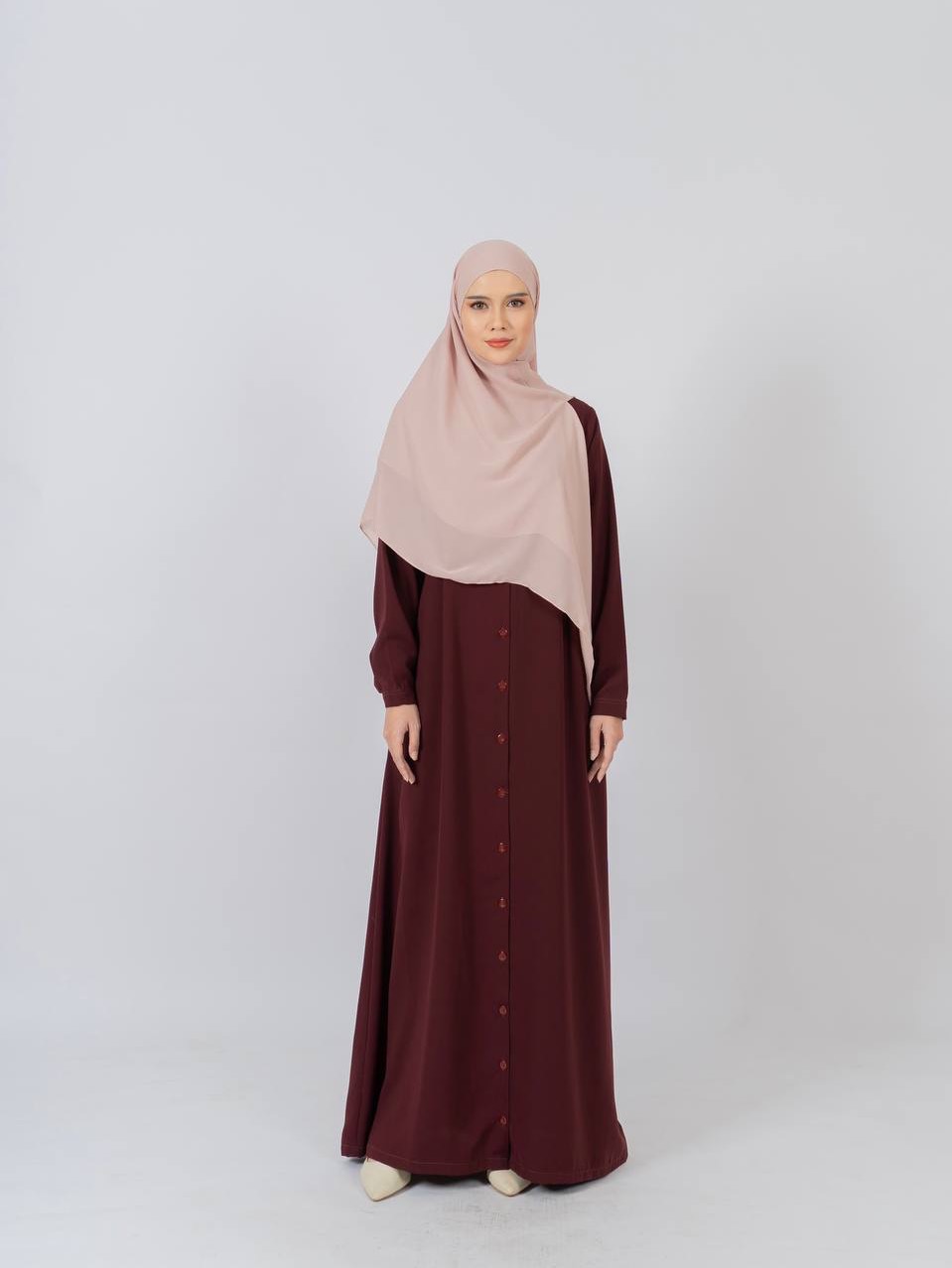Azmiza - Seya Dress (Daily Special Occasion Dress Bahan Sahara Platinum)