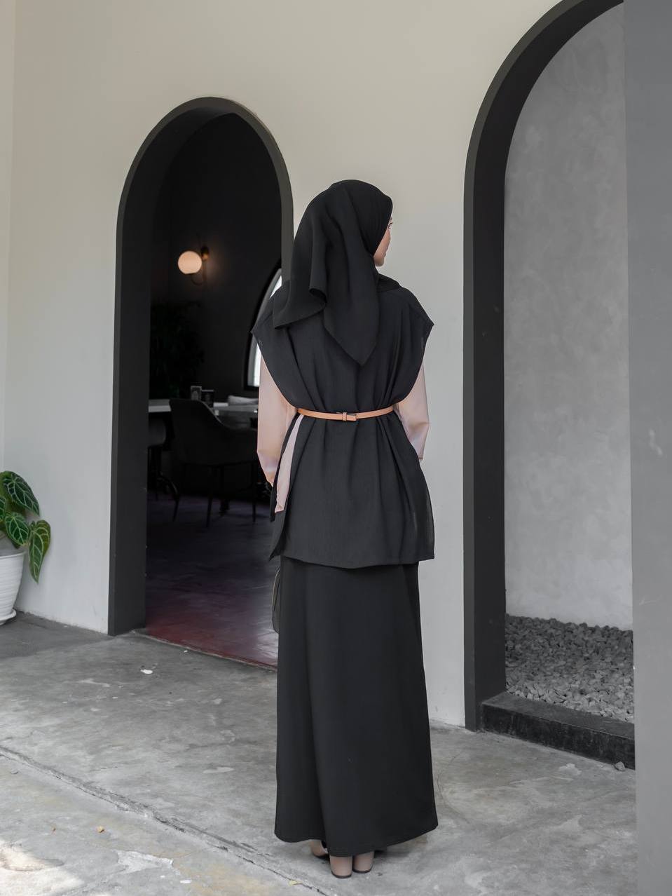 Azmiza - Span Skirt (Rok Span Up To Jumbo Size Stretch Daily Special Occasion Bahan Premium Knit)
