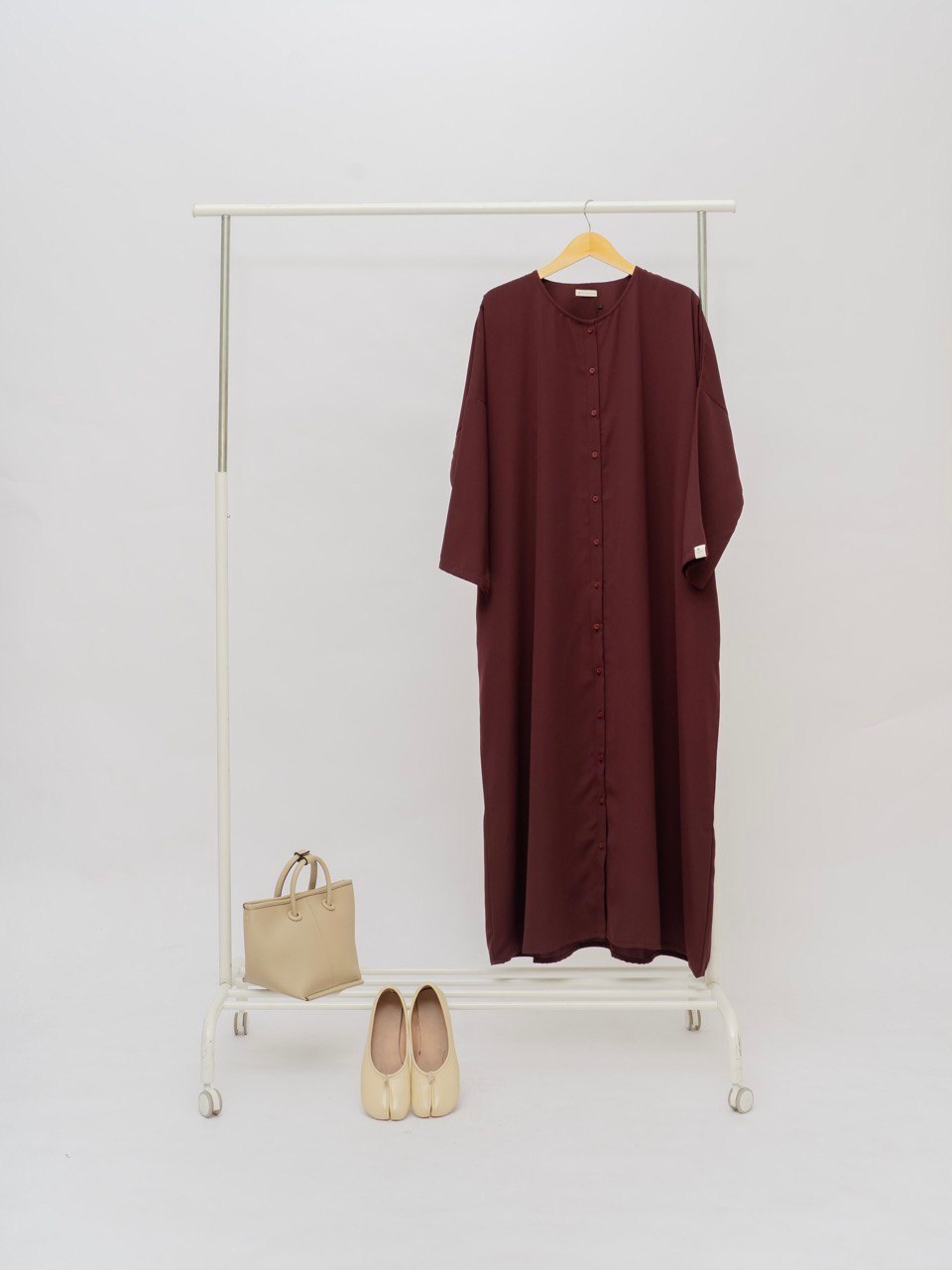 Azmiza - Medina Abaya _ ( Abaya Oversize Up To Jumbo Size Daily Umroh Haji Bahan Sahara Platinum)