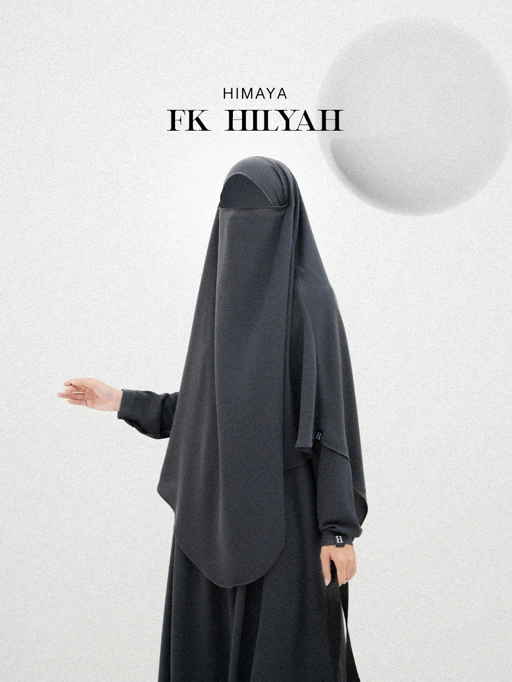 Image of Himaya - FK Hilyah- (Khimar Syar'i Umroh Haji Bahan Mazen Anti UV)