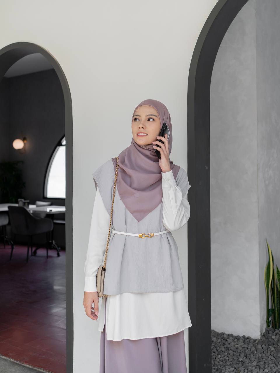 Azmiza - Daily Voal - Hijab (Hijab Segi Empat Daily Special Occasion Bahan Voile)