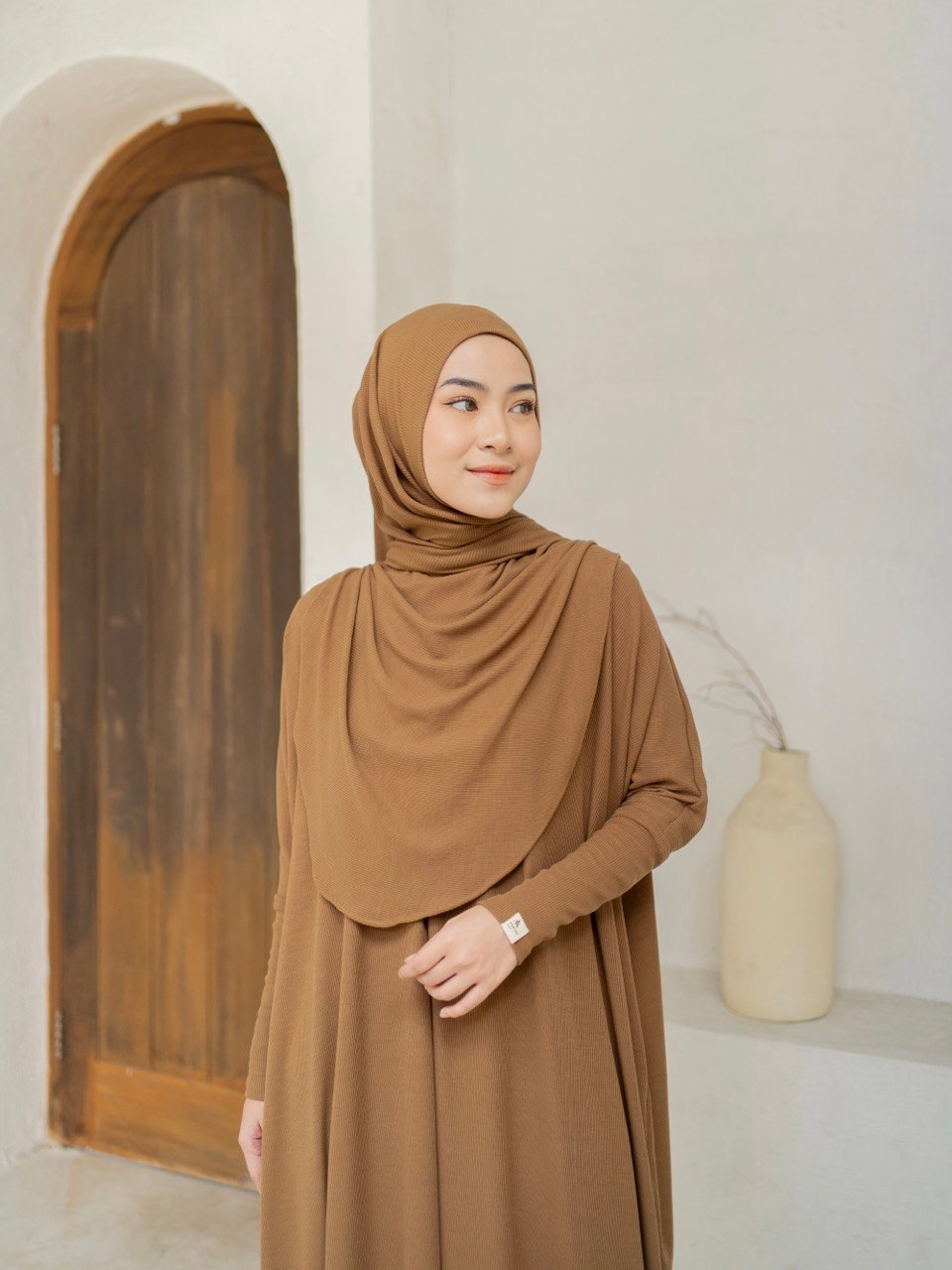 Azmiza - Jada - (HIJAB ONLY)-( Hijab Instan Daily Umroh Haji Bahan Soft Rib Knit)
