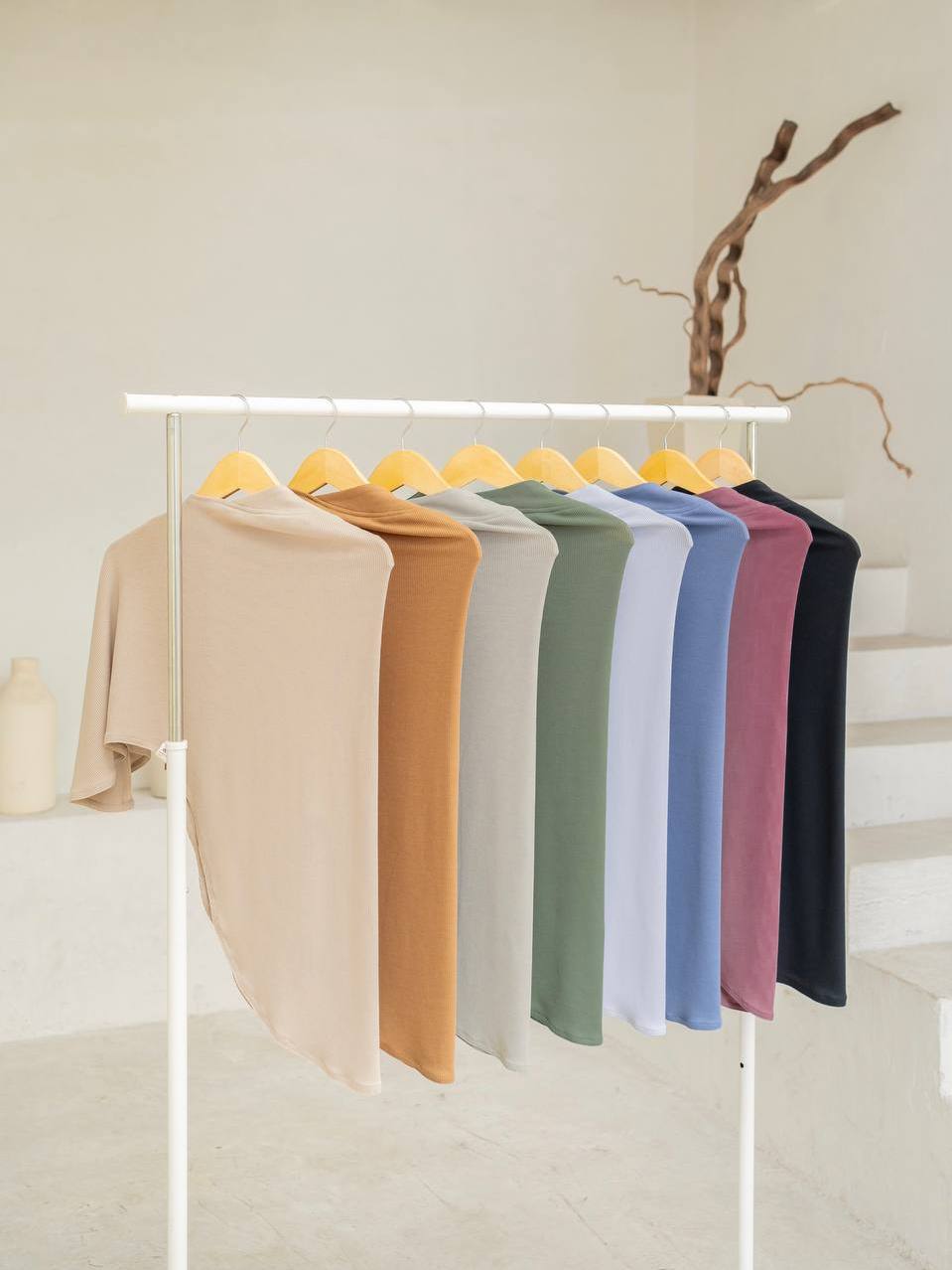 Azmiza - Lou - (HIJAB ONLY)-(Hijab Instant Daily Umroh Haji Bahan Soft Rib Knit)
