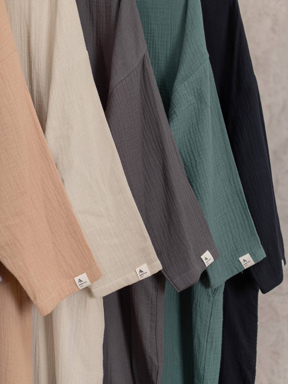 Azmiza - Cana Midi Dress (Dress Midi Oversize Daily Umroh Haji Bahan Cotton Foam)