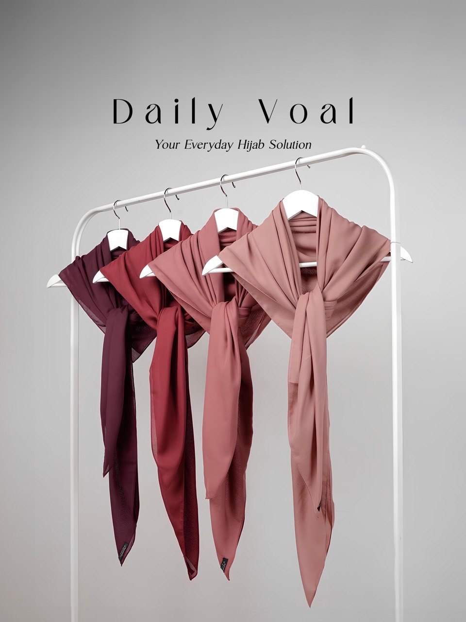 Azmiza - Daily Voal - Hijab (Hijab Segi Empat Daily Special Occasion Bahan Voile)