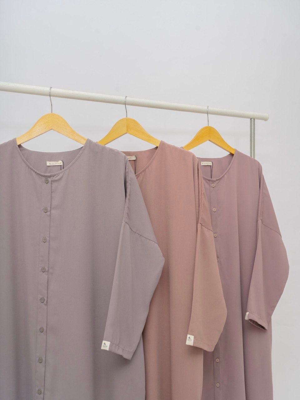 Azmiza - Medina Abaya _ ( Abaya Oversize Up To Jumbo Size Daily Umroh Haji Bahan Sahara Platinum)