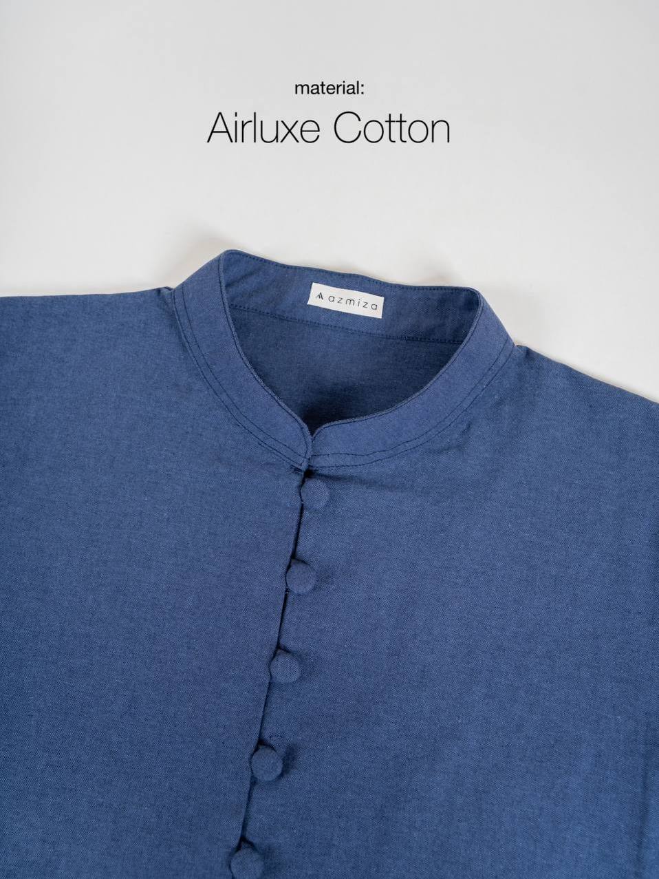 Azmiza-Selma Series-(Atasan Katun Lengan Panjang Malaysian Look bahan Airluxe Cotton)