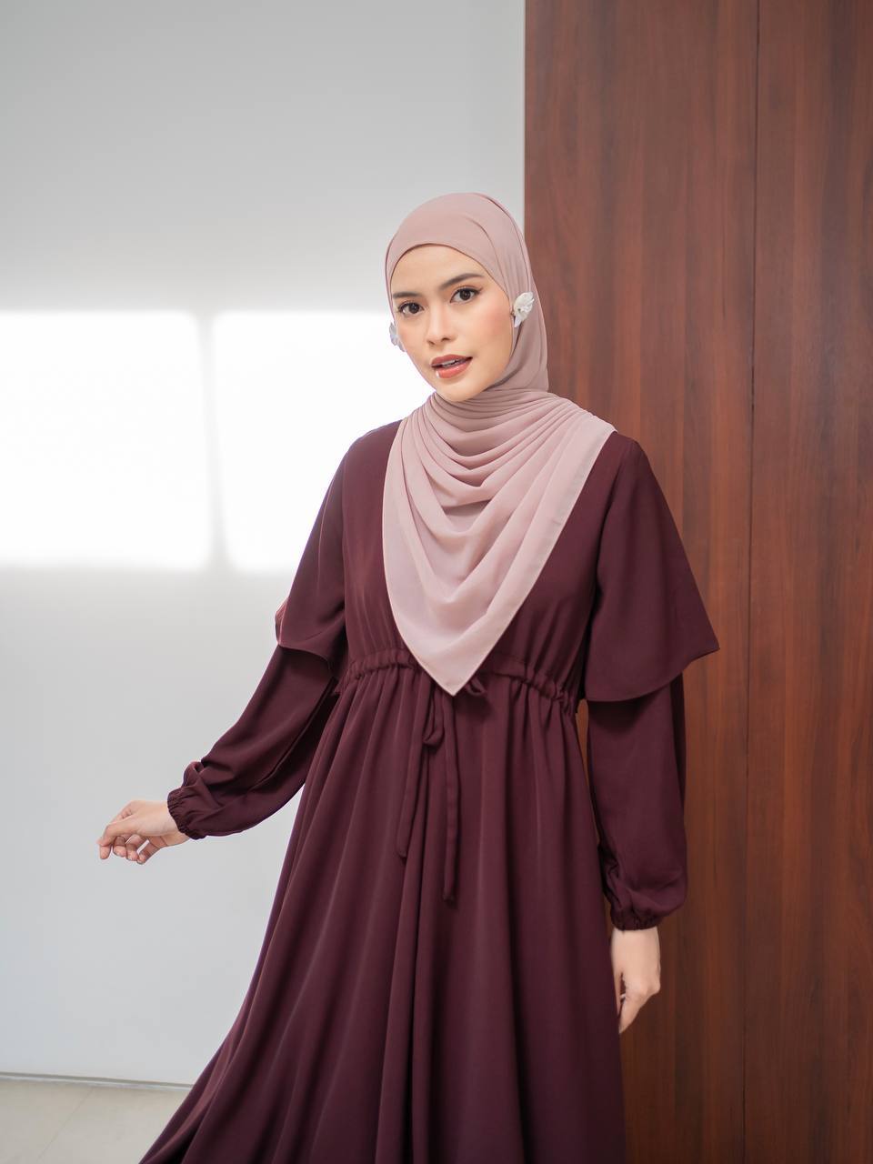 Azmiza - Raina ( Dress Up To Jumbo Size Daily Special Occasion Bahan Sahara Platinum)