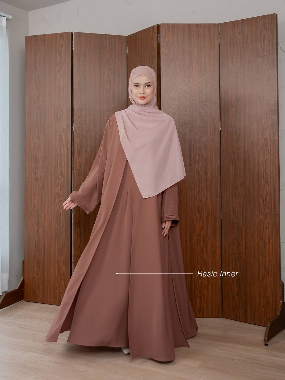 Azmiza-Basic Inner-Dress Dalaman Tanpa Lengan