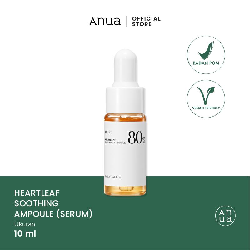 ANUA Heartleaf 80% Soothing Ampoule 10ml