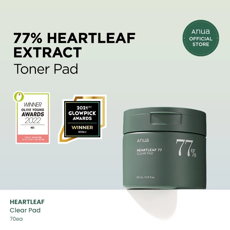 ANUA Heartleaf Clear Pad 70EA