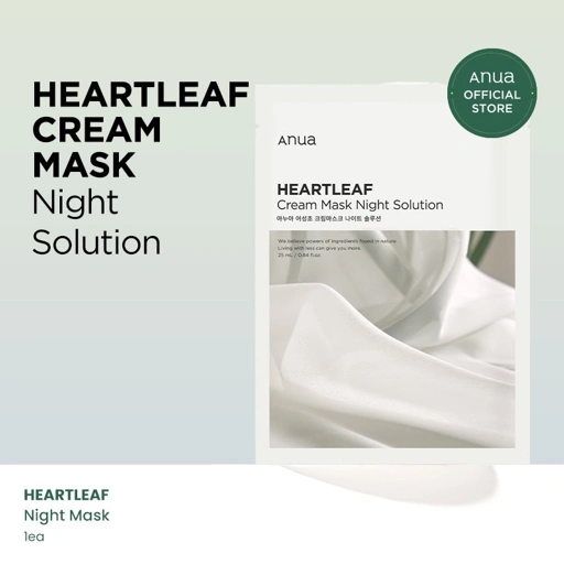 Image of Anua Heartleaf Cream Mask Night Solution 25ml (1ea)