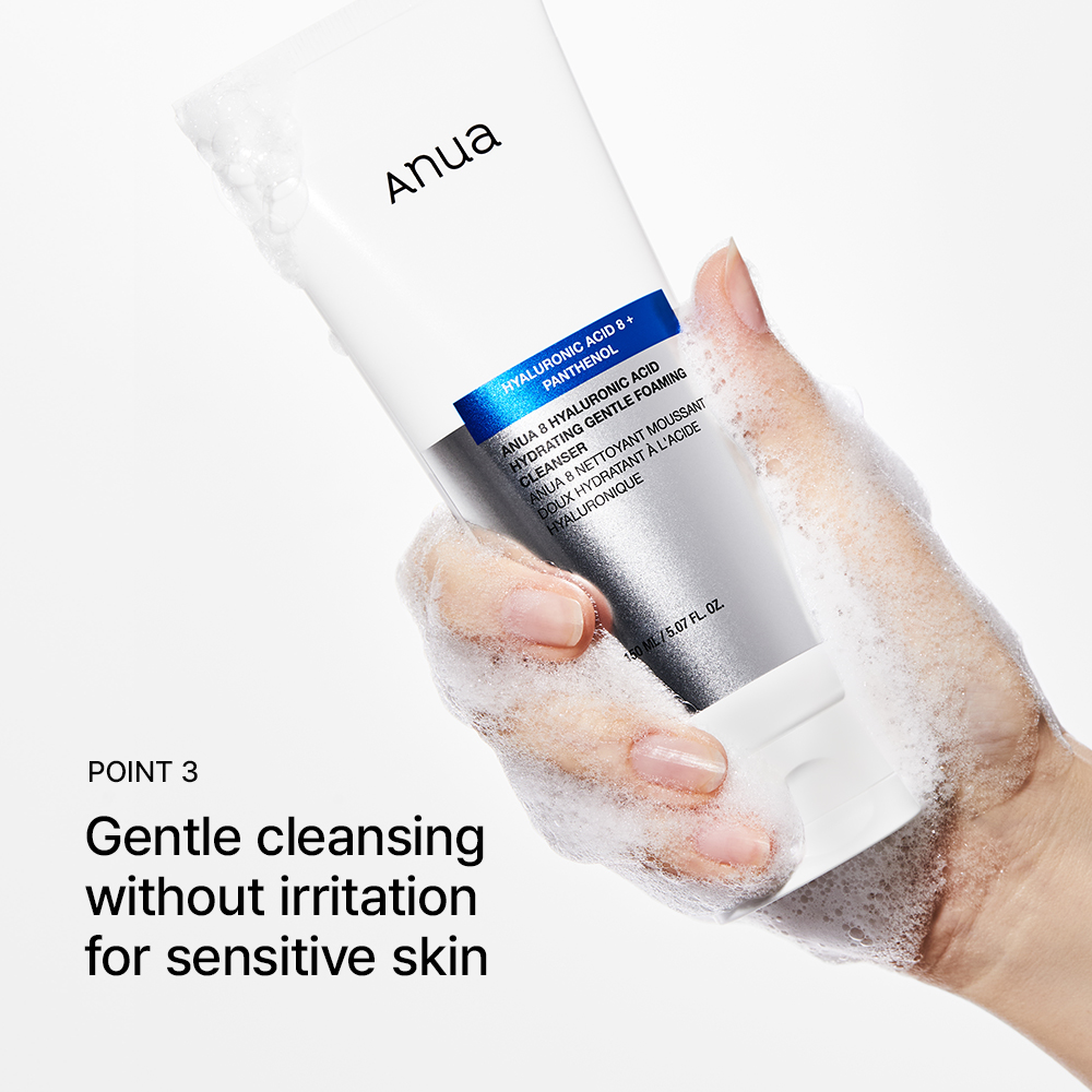ANUA HYALURONIC ACID GENTLE FOAMING CLEANSER 150ML