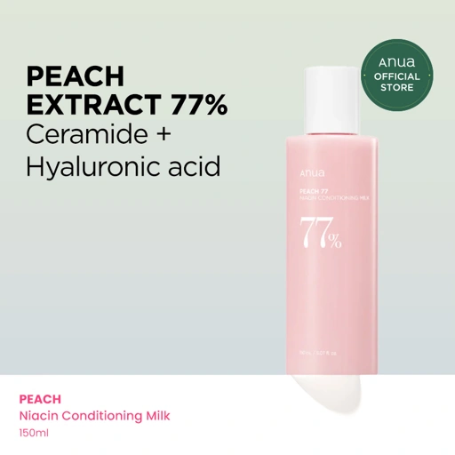 Image of ANUA PEACH 77 NIACIN CONDITIONING MILK 150ML