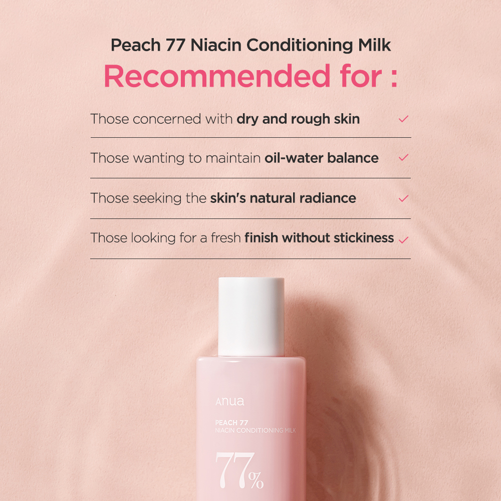 ANUA PEACH 77 NIACIN CONDITIONING MILK 150ML