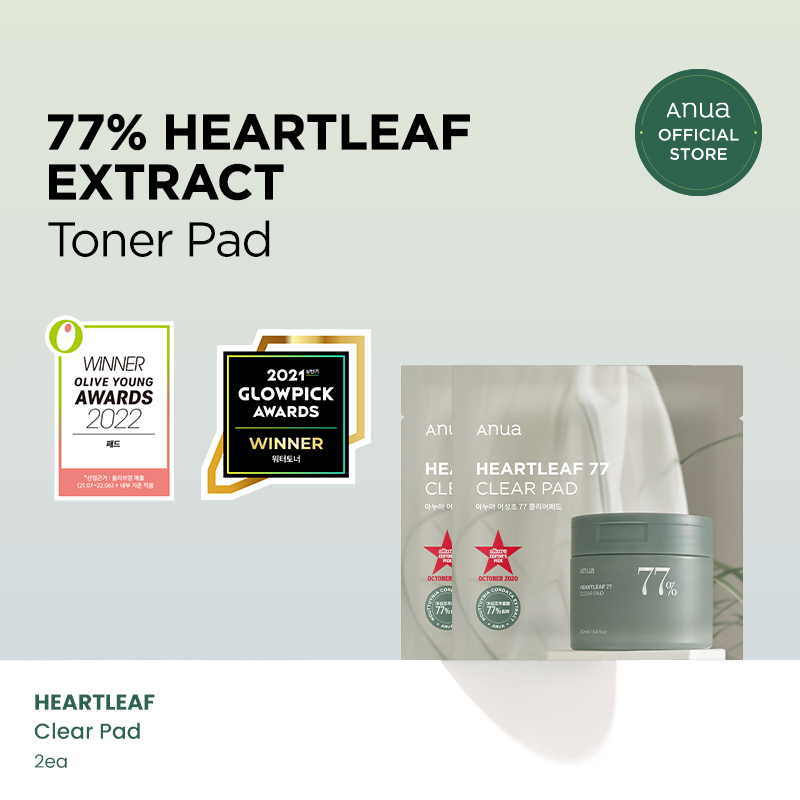 ANUA Heartleaf 77% Clear Pad (2EA)
