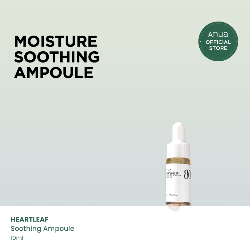 ANUA Heartleaf 80% Soothing Ampoule 10ml