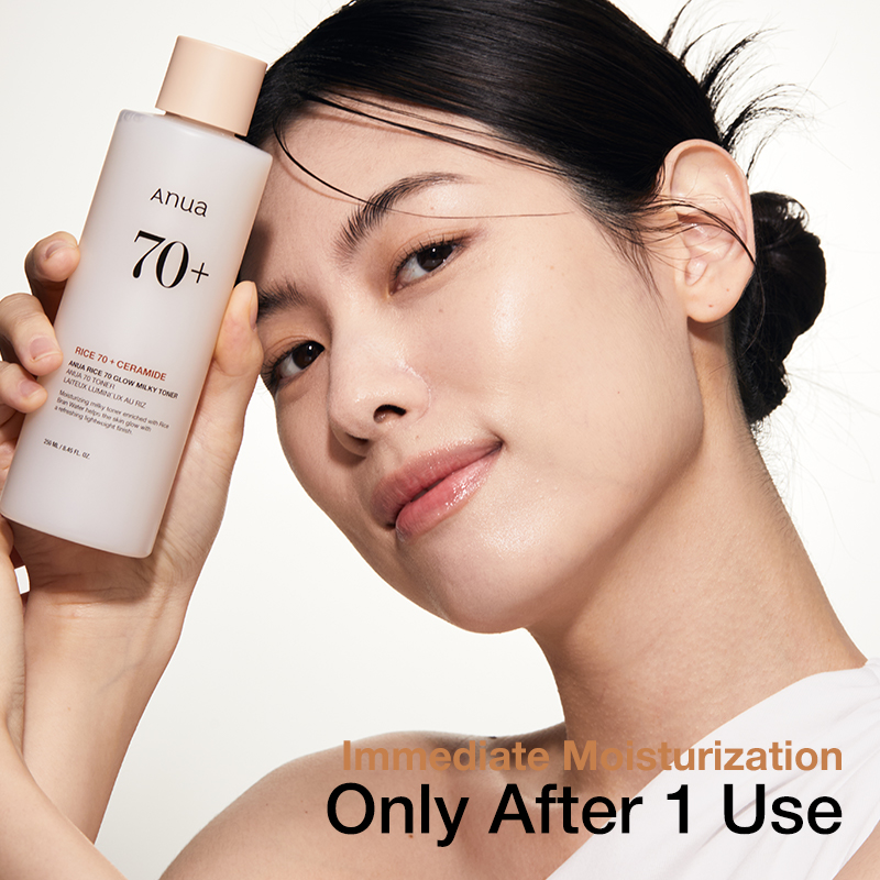 ANUA RICE 70 GLOW MILKY TONER 250ml