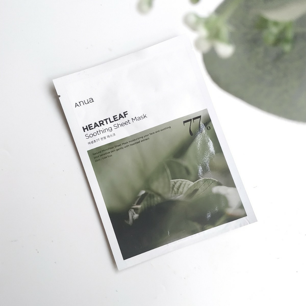 ANUA Heartleaf 77% Soothing Sheet Mask (1EA)