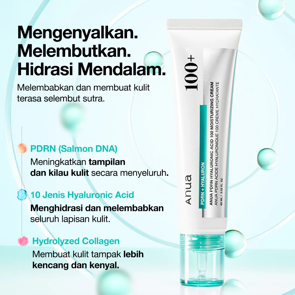 ANUA PDRN HYALURONIC ACID 100 MOISTURIZING CREAM